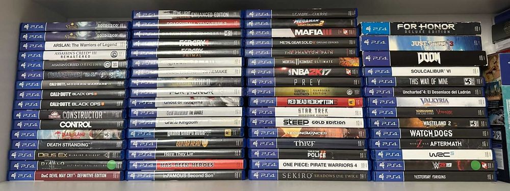 Jogos PS4 [Ler Descrição!]