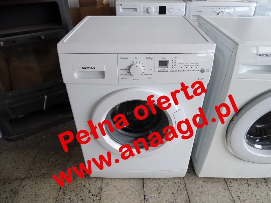Pralka SIEMENS E 14-32 WM14E320  6 kg GWARANCJA Duży Wybór Sprzętu AGD