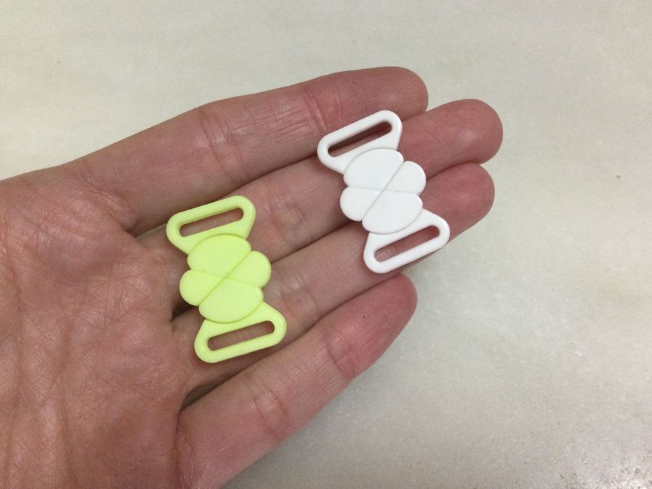 Fecho plástico para biquini