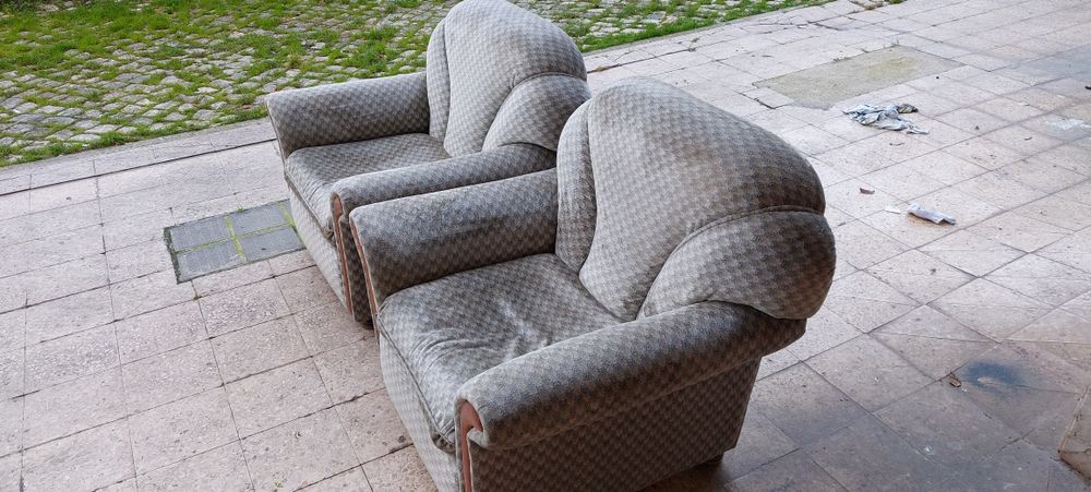 Sofás monolugar vintage.