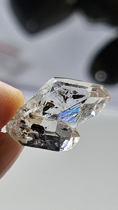 Wisiorek Kwarc Herkimer