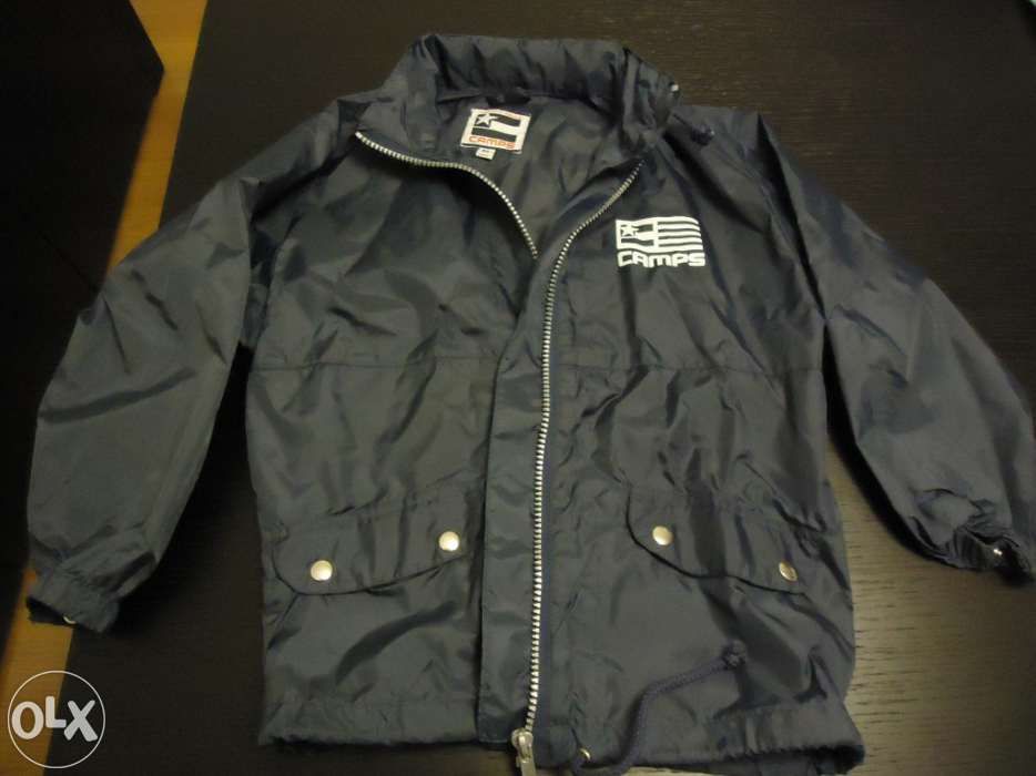 Impermeável camps com capuz que se pode esconder (5 anos)