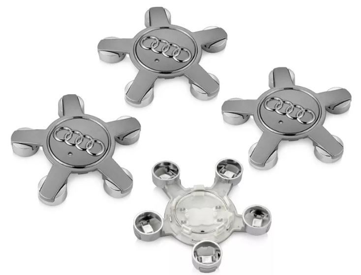 Centros Tampas para jantes NOVAS Audi A4 A5 A3 135mm