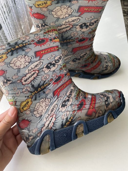 Дитячі гумові чоботи zetpol,резинові чоботи,гумові чоботи zetpol