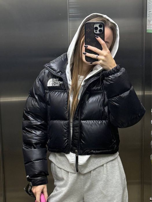 Куртка the north face  90% пух 10% перо