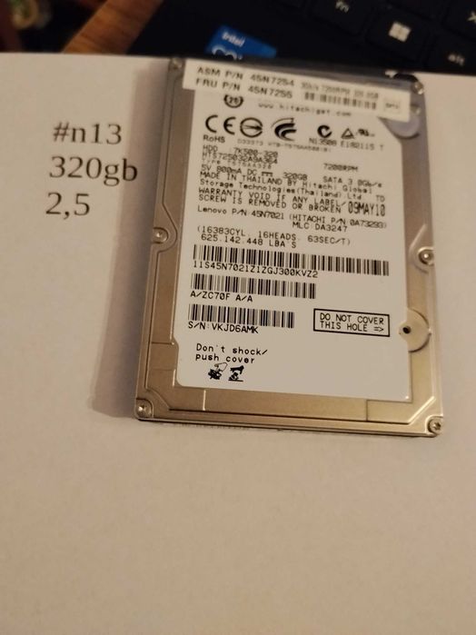 dysk twardy 320gb 2,5 #n13