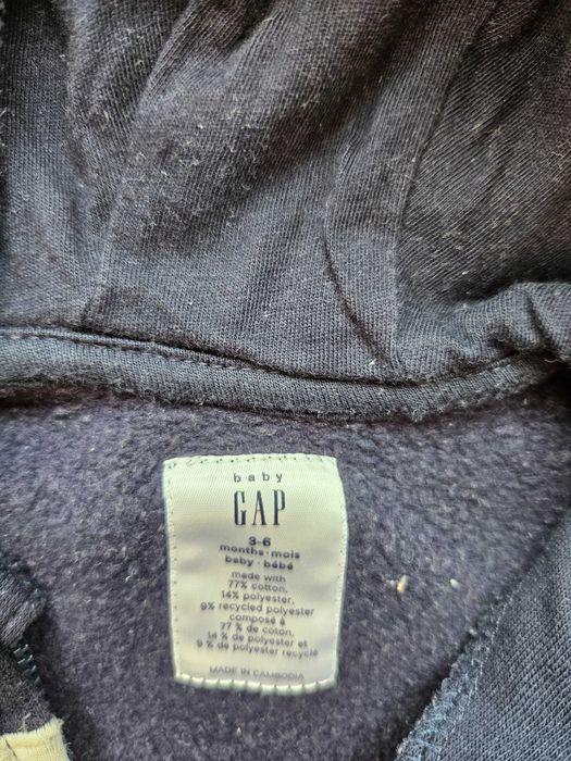 Pajac miś GAP granatowy r. 3-6M