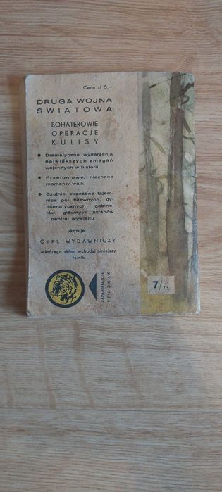 Książeczka Tygrysek Na straconej pozycji