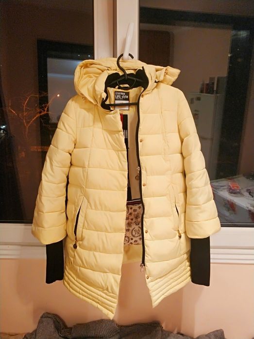 Детская зимняя куртка,пуховик на девочку зимний