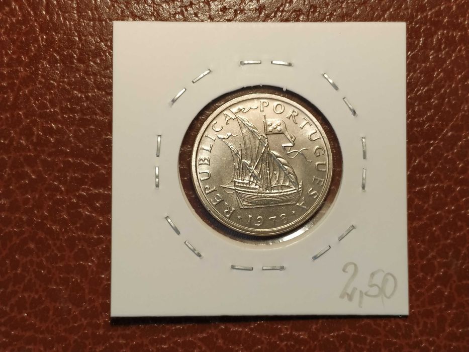 Portugal - moeda de 5 escudos de 1978