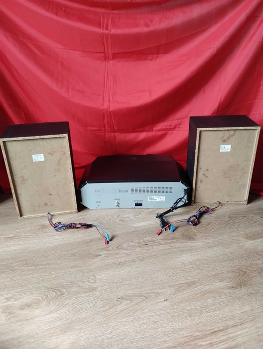 Современный муз центр 500 Вт Заводской Блютуз / USB / MP3 / CD / AUX