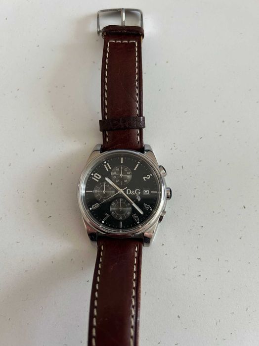 годинник D&G Dolce & Gabbana Time Chronograph 5 ATM Water Resistant, оригінал