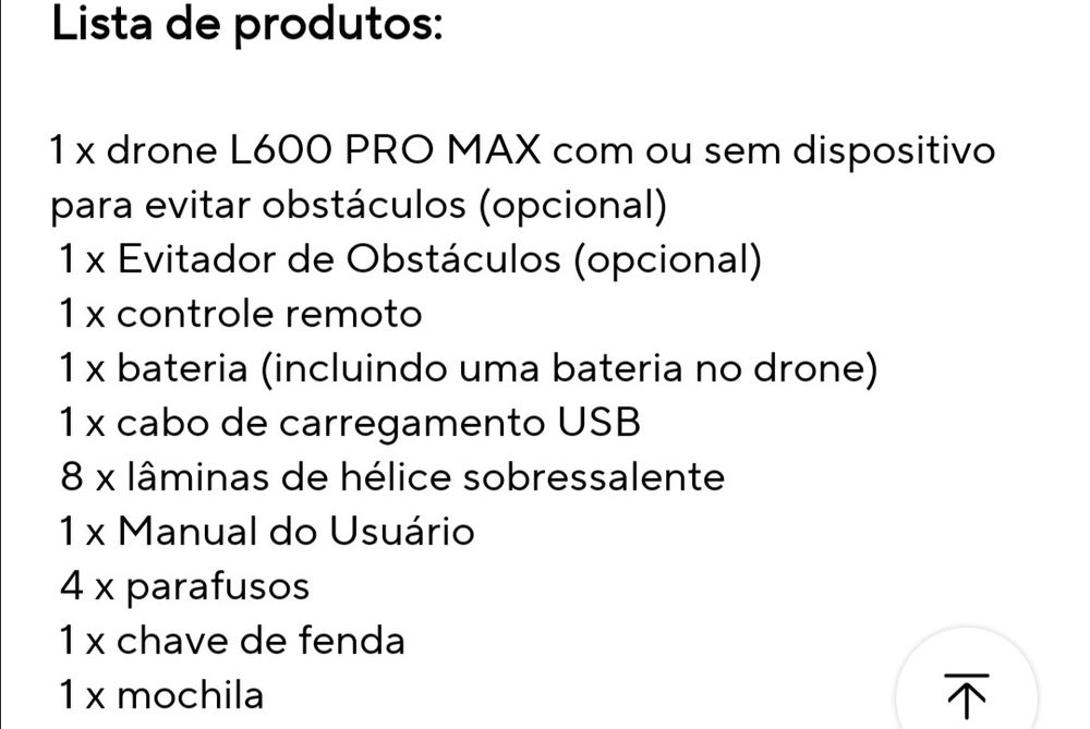 Drone L600 Pro Max GPS
