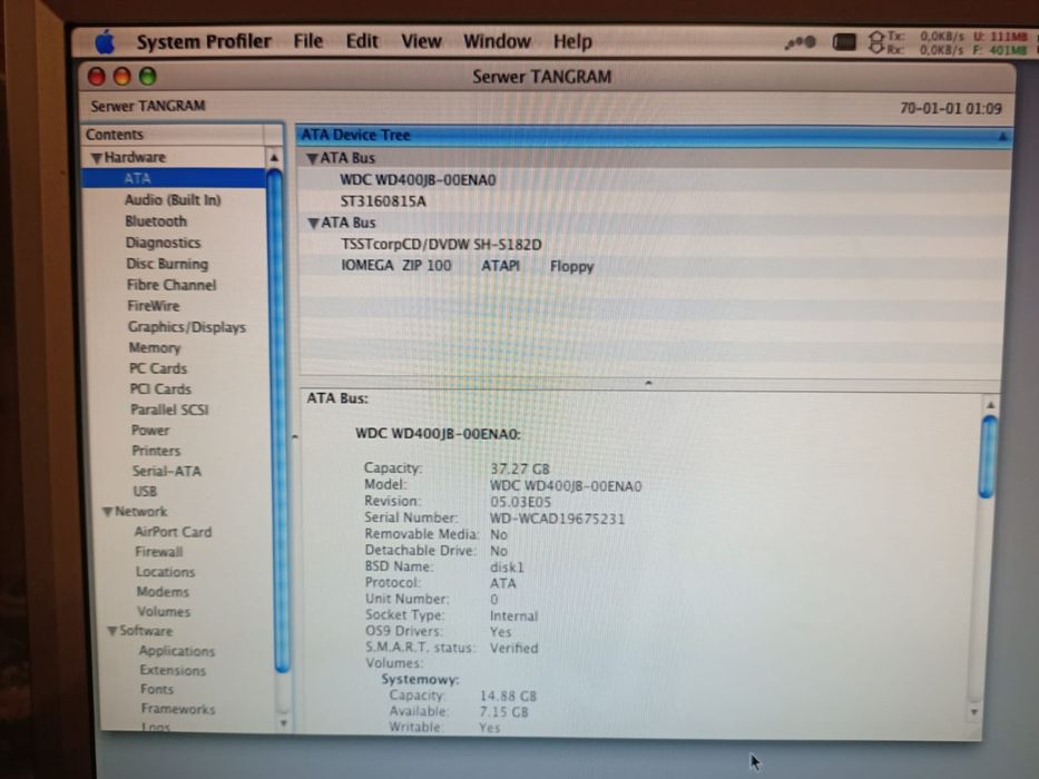 Retro komputer Apple PowerMac G4.