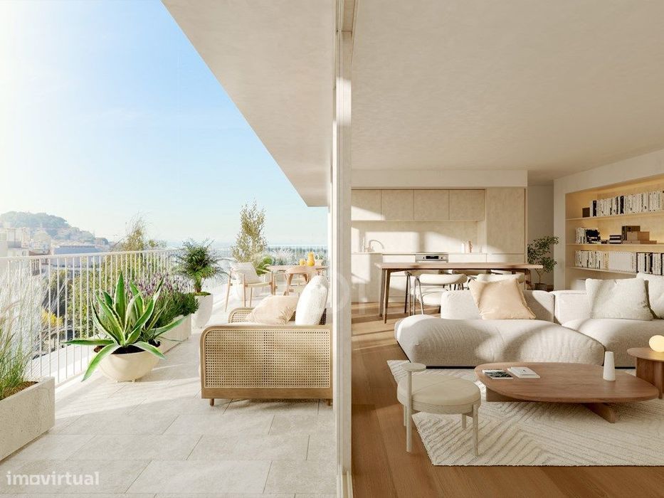 2-Bedroom Apartment with Balcony in a New Development on Avenida Almirante Reis...