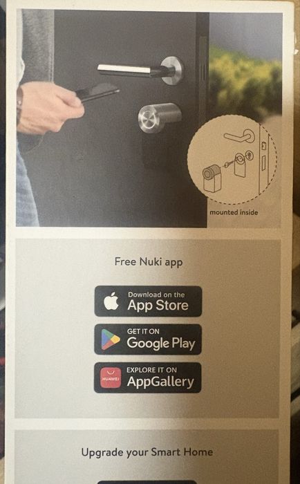 Смарт замок двірний Nuki smart lock pro