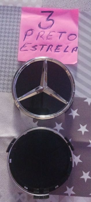 Centros de Jantes Mercedes 75 mm