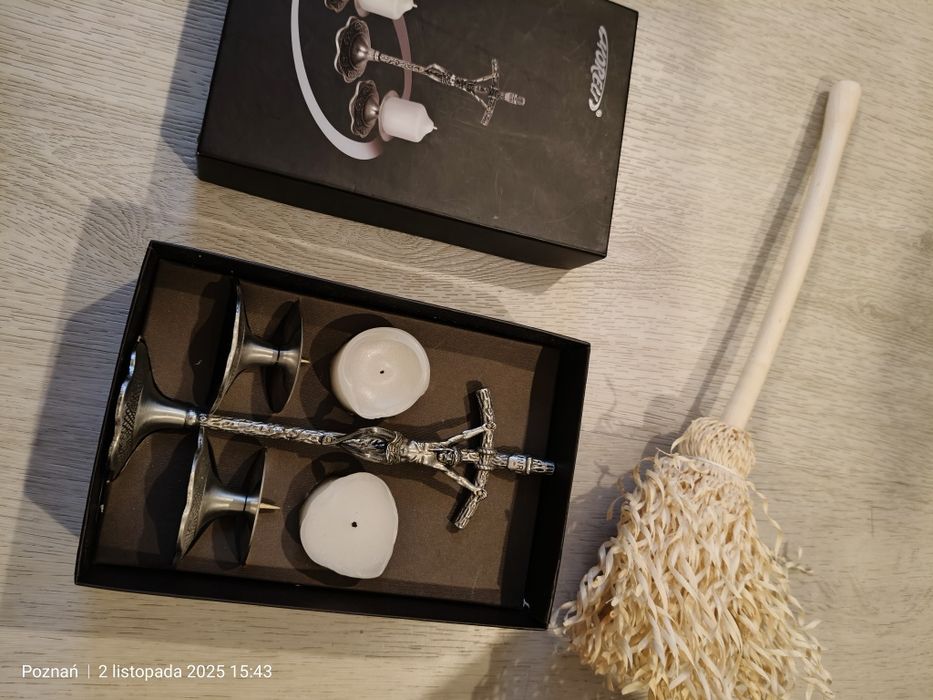 Moreli lichtarza świecznik moreli stal nierdzewna