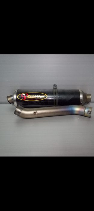 Ponteira akrapovic carbono