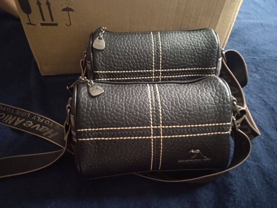 Кожаная сумка корос- боди