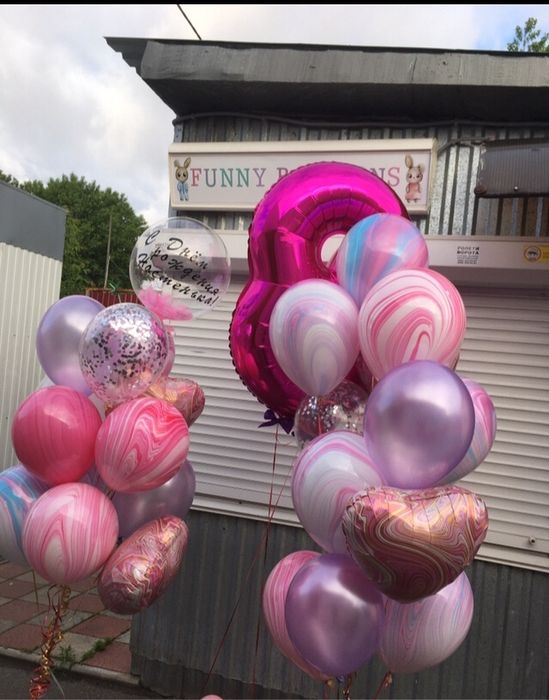 Гелеві шари / шарики воздушные