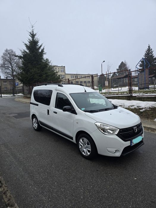 Dacia Dokker 1.5DCI 95KM Klima Komputer Tempomat 2xRozsuwane Dzwi 5 Os