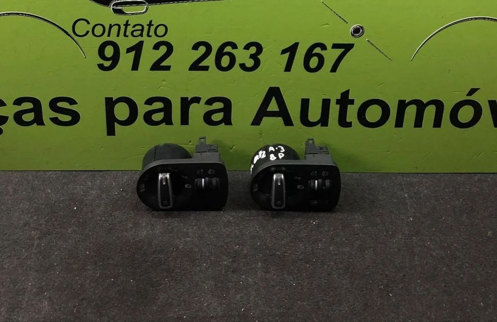 AUDI A3 8P BOTAO LUZES NOVO ORIGINAL - BL002
