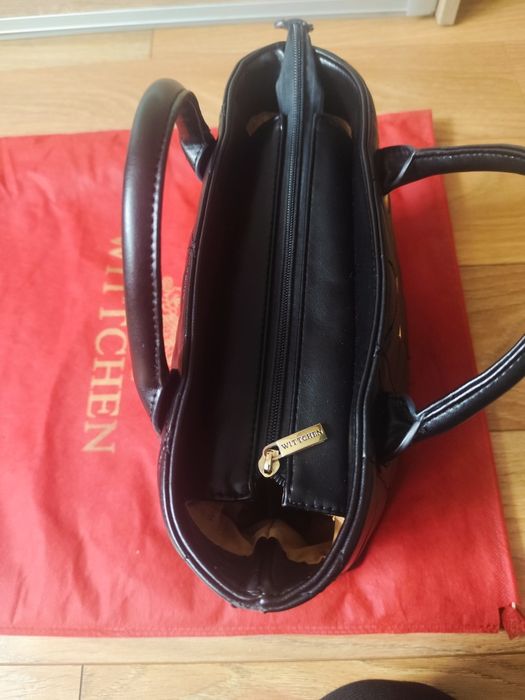 Torebka Wittchen Young Collection czarna, shopperka