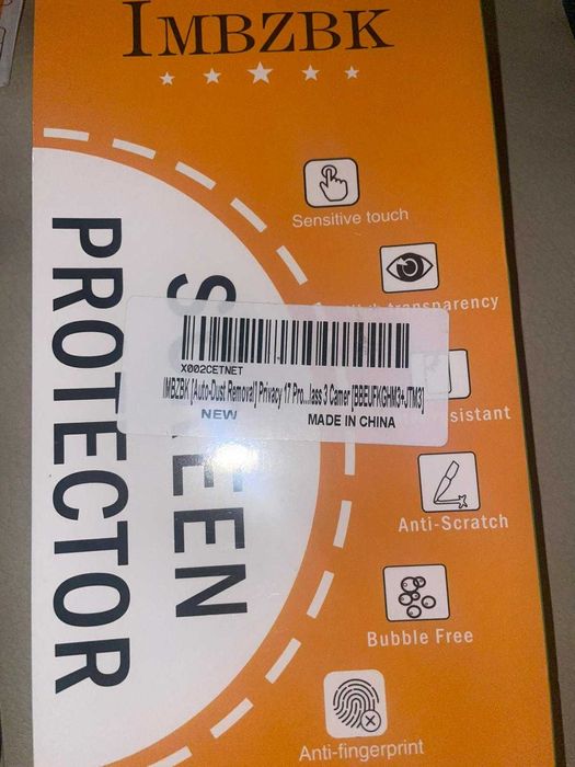 2  películas Proteção contra espiões Windows iPhone 17 Pro