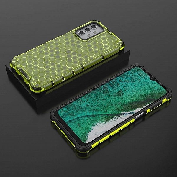 Honeycomb etui pancerny pokrowiec z żelową ramką Samsung Galaxy A32/5G