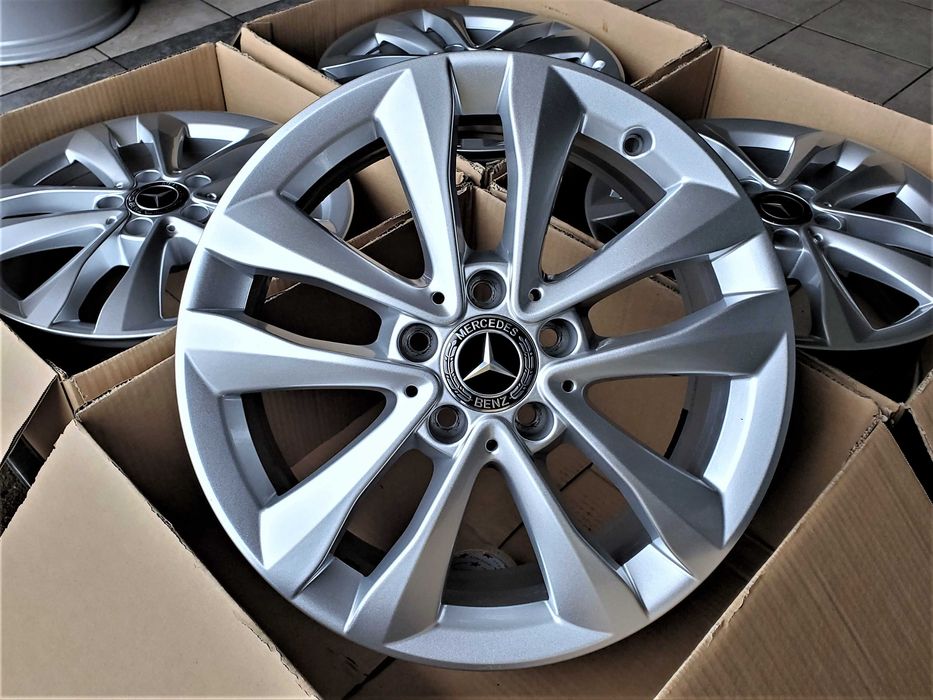 Alufelgi 17 Mercedes Oryginalne ! A B C CLA GLA Vito Viano 5x112 203#