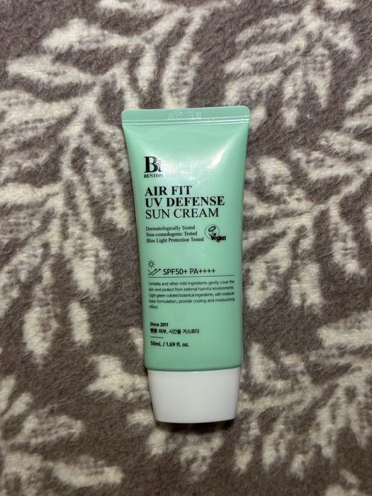 Сонцезахисний крем Benton Air Fit UV defense Sun Cream SPF50