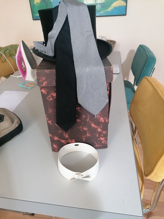 Chapéu de seda 1946