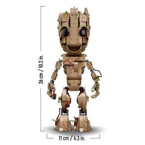 LEGO Marvel Super Heroes 76217 Eu sou o Groot