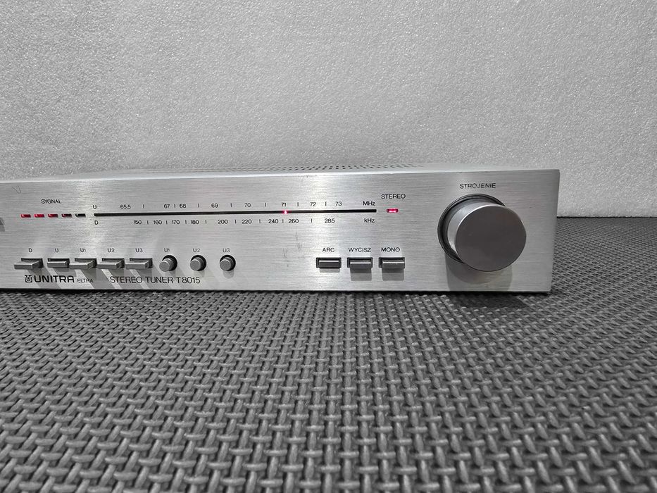 Unitra Diora- UNIKAT  Eltra  T 8015  SREBRNY TUNER OKAZJA