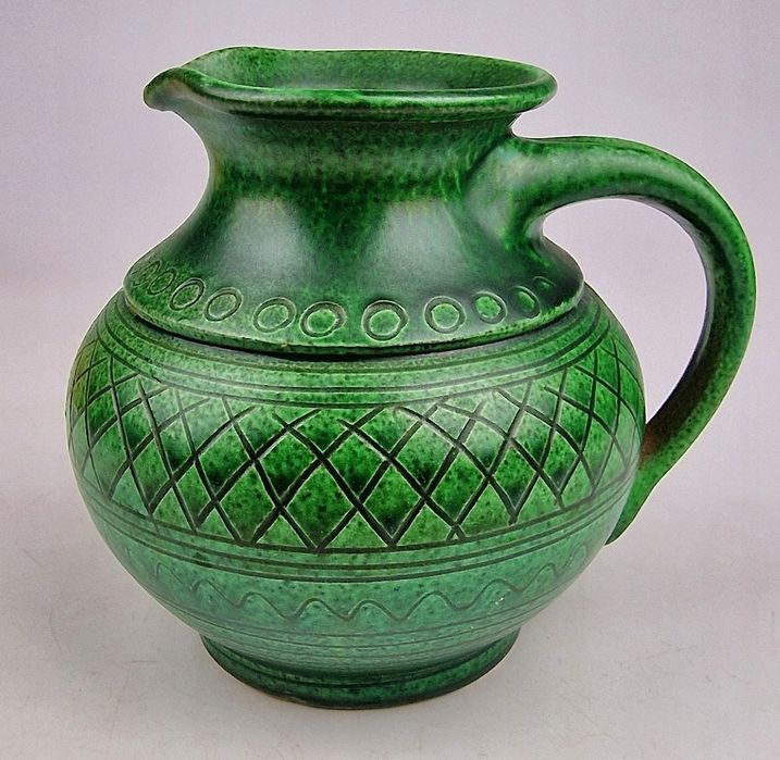 CERAMICZNY DZBANEK Wilhelm Kagel Lata 1950 Niemcy
