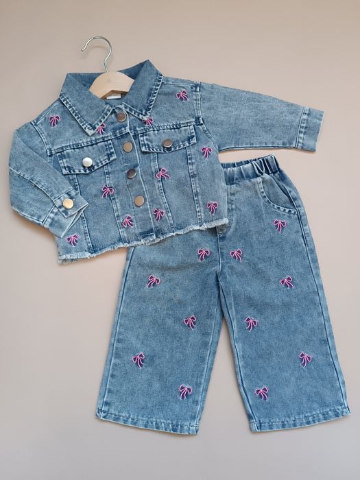 Стильний весняний костюм для дівчинки 80,92