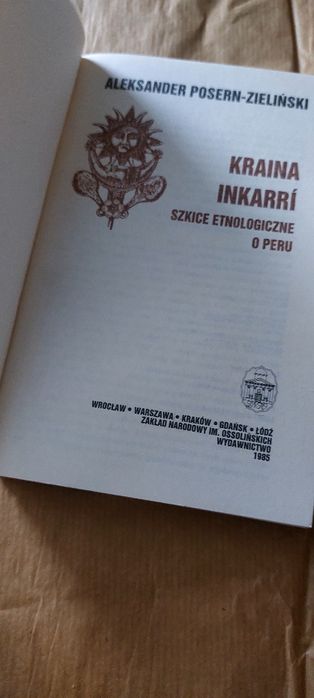 Książka Kraina Inkarri