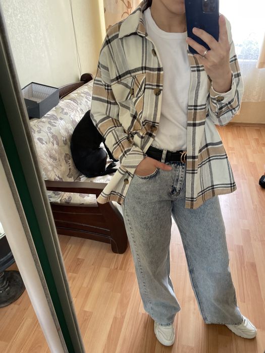 Джинсы широкие