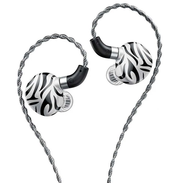 ‼️ TRN White Tiger - гибридные наушники (2DD+1Pla) с модульным кабелем