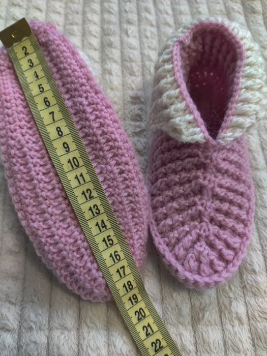 Тепленькі в'язані носочки