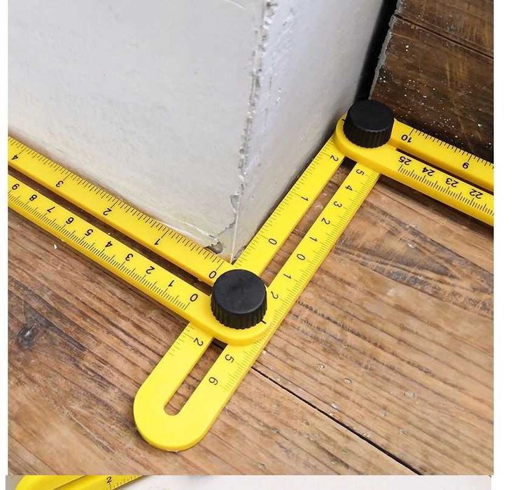 Kątownik Wielofunk Templater Linijka Miarka Kątowa szablon regulowany