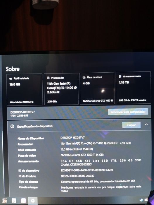 Torre Gaming completa