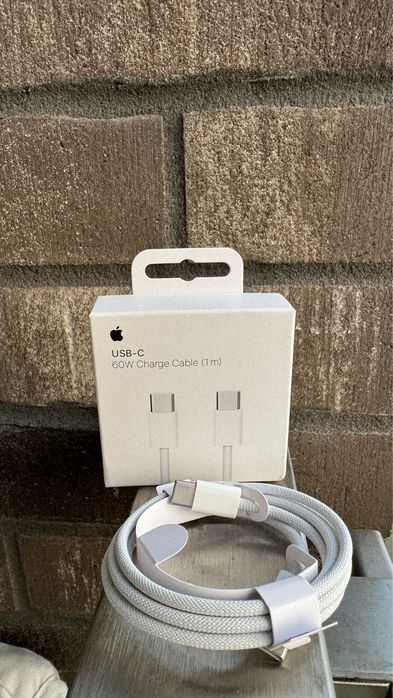 Kabel USB-C USB-C 1M 60W White iphone 15/16
