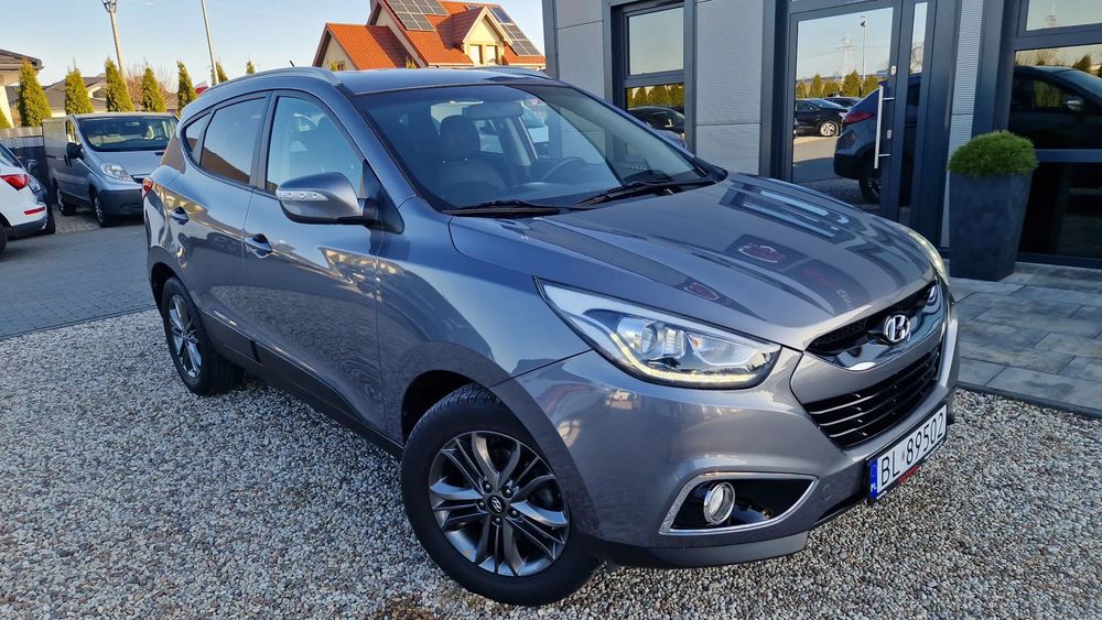 Hyundai ix35 1.7 Crdi Lifting Idealny Stan Klimatronik Led Pół Skóra