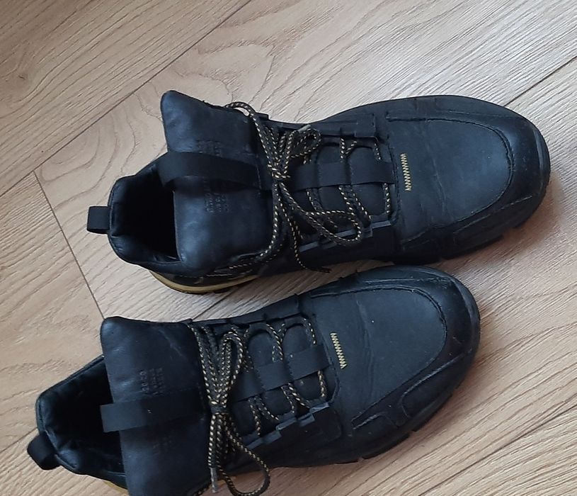 Мужские кожанные кросовки