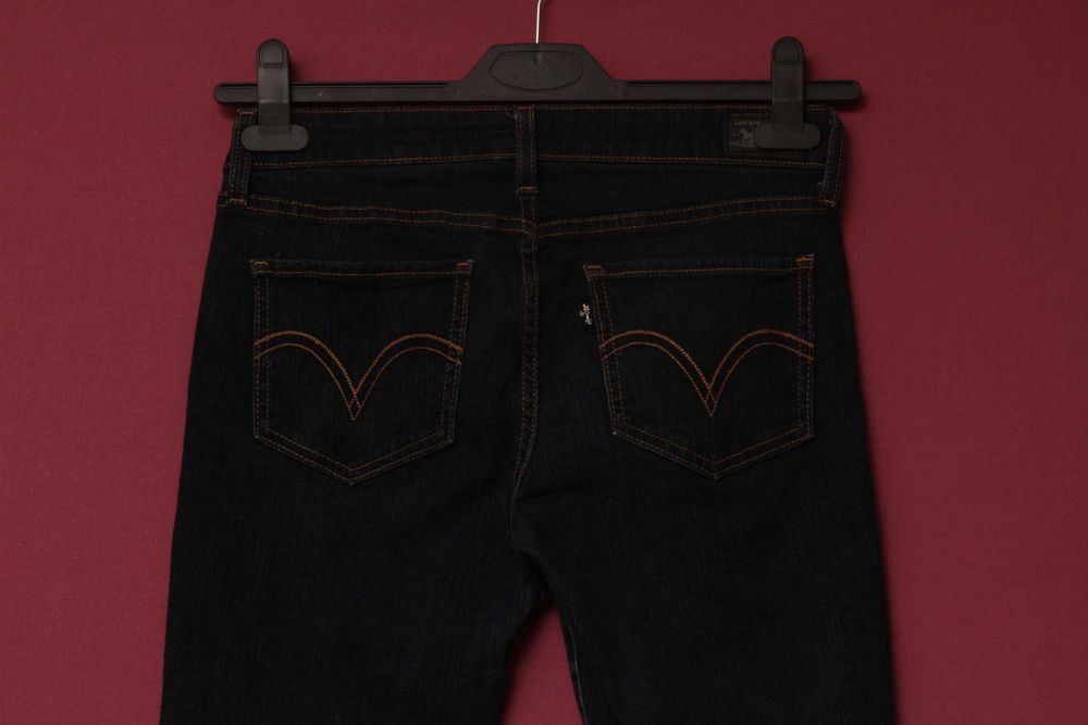 Levis Black tab 535 7 S/C джинсы из хлопка и лайкры