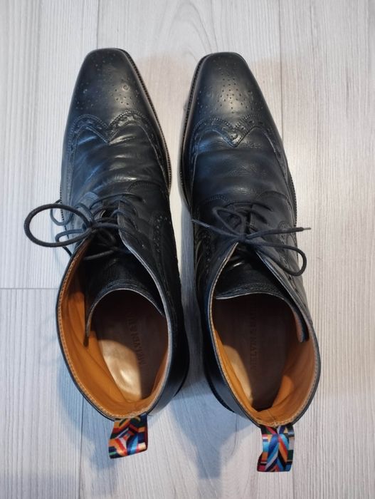Buty skorzane meskie za kostke klasyczne Melvin & Hamilton 46