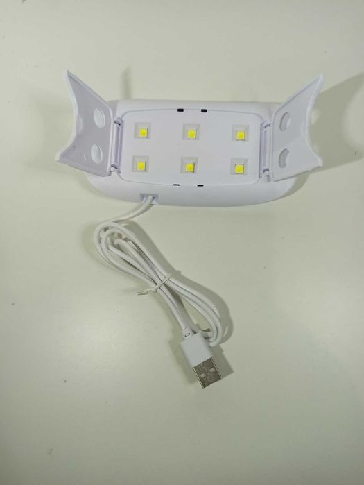 Стартовый набор для домашнего маникюра лампа SUN Mini и фрезер ручка