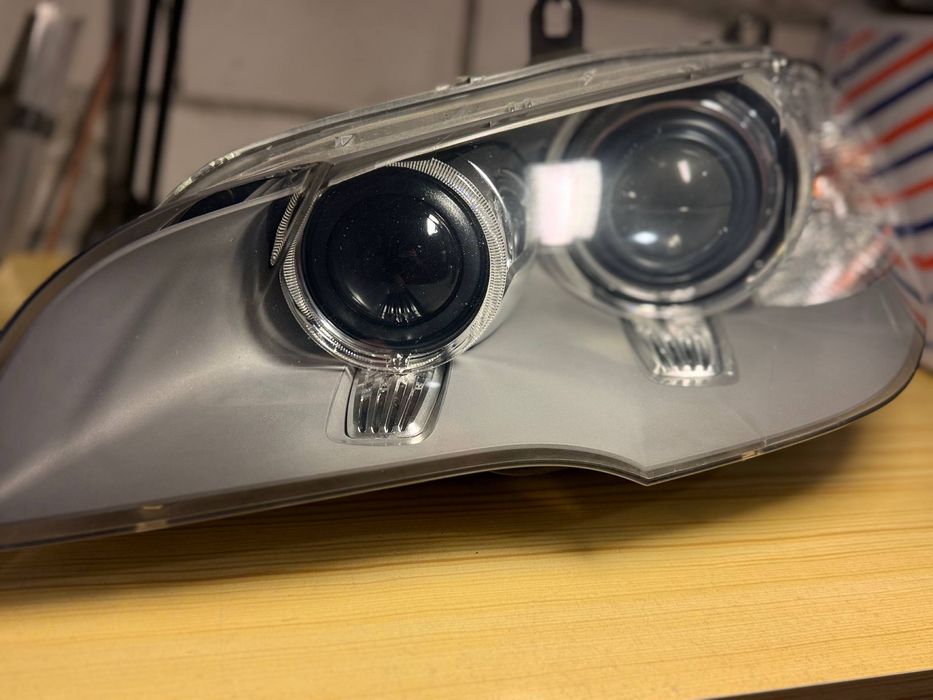 Фара передняя левая BMW x5 e70 рест